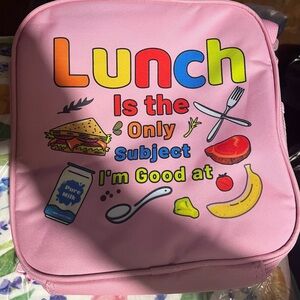 Colorful Lunch Bag with Fun Graphics